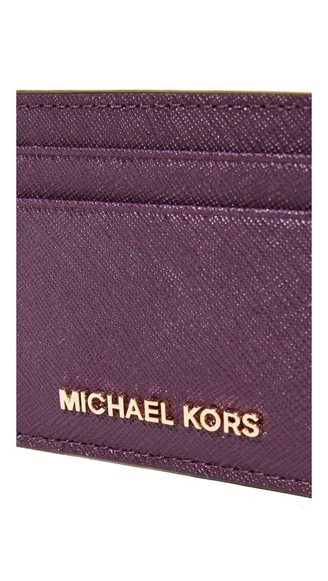 michael kors wallet card holder|michael kors card holder sale.